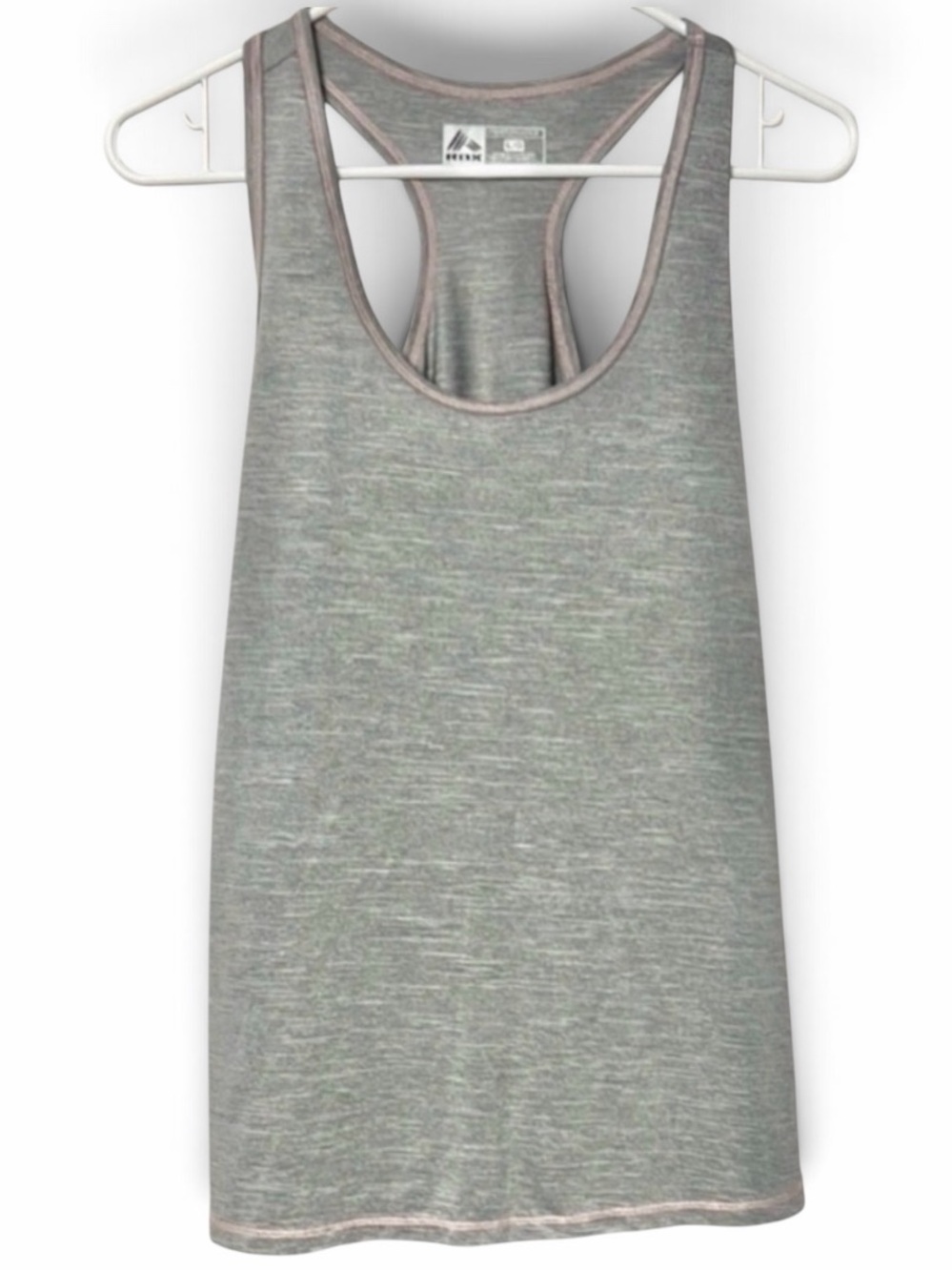 RBX Performance Gray Racerback Tank Top Size Large